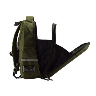 Рюкзак с эргономичной спинкой 'Танчики', темно-зеленый 5