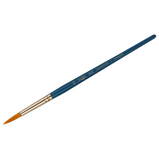 Кисть №10 синтетика, художественная, короткая ручка, "Галерея"