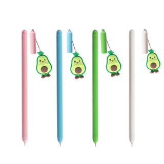 Ручка гелевая 'Авокадо' 0.5 мм, синяя, Alingar AL8401, в асс....