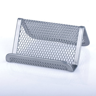 Подставка для визиток настольная "Germanium" металлическая, с...