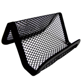 Подставка для визиток настольная "Germanium", металлическая, ...