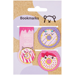 Закладки магнитные для книг, 3шт., MESHU 