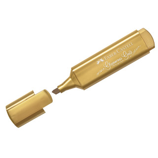 Текстовыделитель "TL 46 Metallic", мерцающий золотой, 1-5 мм, Faber-Castel