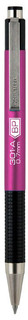 Ручка шариков. Zebra 301A автоматич., d 0.7мм, розовый корпус...