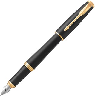 Набор Parker 2022: ручка перьевая Parker Urban Core F309, Black GT (Перо M) + чехол для карт 6