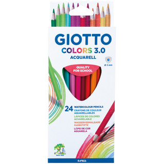 Карандаши цветные акварельные 'Colors' 24 цветов FILA-GIOTTO