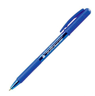 Ручка шариковая 'Tratto' (синяя) FILA-TRATTO, корпус синий прозрачный