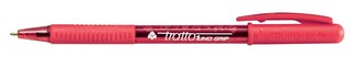 Ручка шариковая 'Tratto' (красная) FILA-TRATTO, корпус красный прозрачный