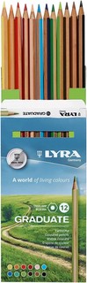 Карандаши цветные 'Graduate' 12 цветов LYRA 2