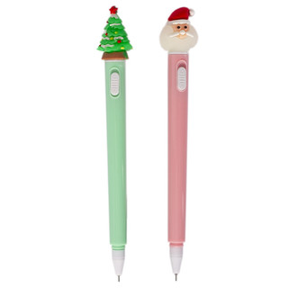 Ручка гелевая 'Новогодняя' с подсветкой, 0.5 мм, синяя, Alingar 3