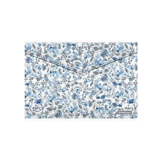 Папка-конверт на кнопке пластиковая ErichKrauseR Frozen Beauty, A4