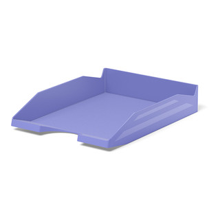 Лоток для бумаг пластиковый ErichKrauseR Office, Pastel, фиолетовый