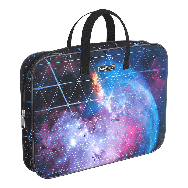 Папка текстильная с ручками 'Blue Stardust', A4+ ErichKrause