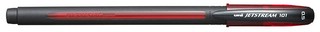 Ручка шариковая Uni Jetstream SX-101-05, грип, красная