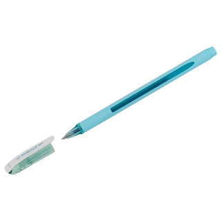 Ручка шариковая Uni Jetstream SX-101-07FL, грип, синяя, бирюзовый корпус
