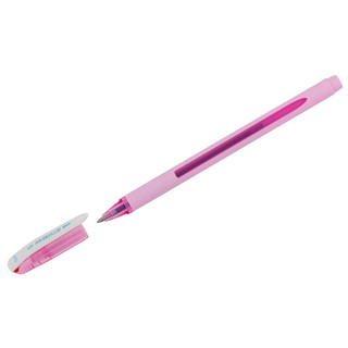Ручка шариковая Uni Jetstream SX-101-07FL, грип, синяя, розовый корпус