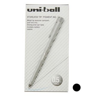 Ручка-роллер Uni-Ball UB-104, черный, 0.5 мм 2