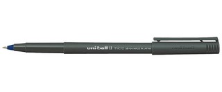 Ручка-роллер Uni-Ball II Micro 0.5 мм, синяя