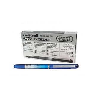 Роллер Uni-Ball Needle UB-185S, 0.5 мм, синий 2