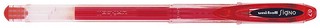 Ручка гелевая Uni-Ball Signo UM-120, 0.7 мм, цвет красный