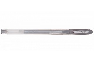 Ручка гелевая Uni-Ball Signo NOBLE METAL 0.8 мм, серый