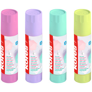 Клей-карандаш Kores 'Pastel', 20г, прозрачный. Цена за 1 шт. 2