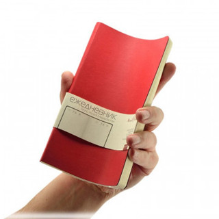 Ежедневник недатированный Megapolis, А5, 136 листов, красный, Bruno Visconti 3