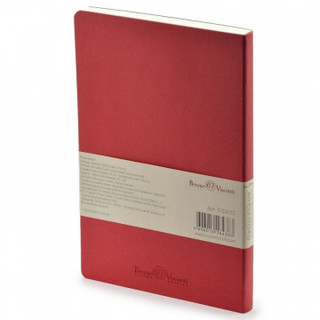Ежедневник недатированный Megapolis, А5, 136 листов, красный, Bruno Visconti 4