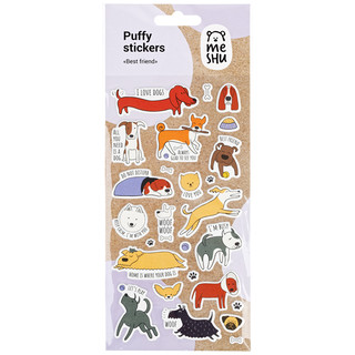 Наклейки объемные MESHU 