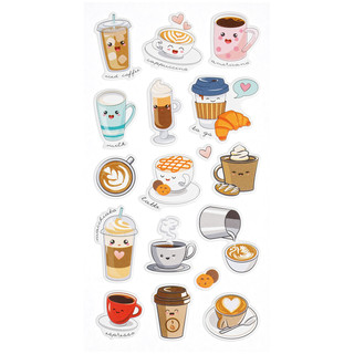 Наклейки объемные MESHU 