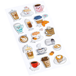 Наклейки объемные MESHU 