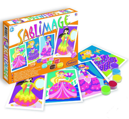 SentoSphere Набор для создания картины из песка 'Принцессы'