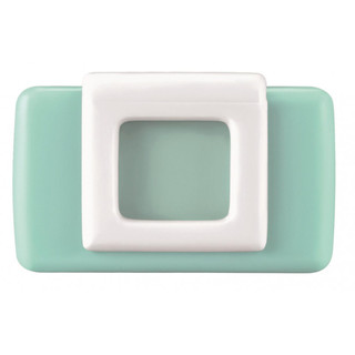 Ластик из пластика 'Milan. Office 320' бирюзовый/зеленый 3