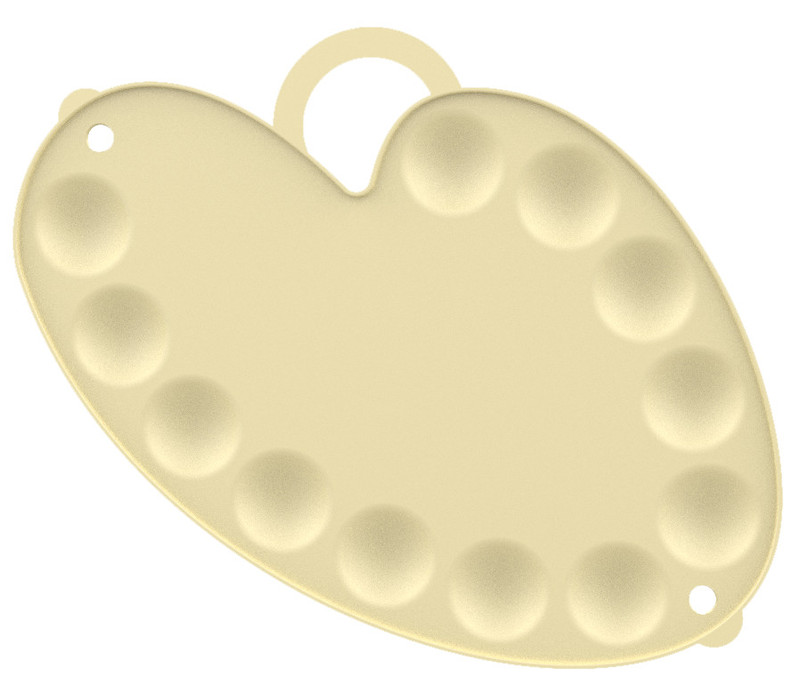 Палитра №5, Луч, цвет кремовый