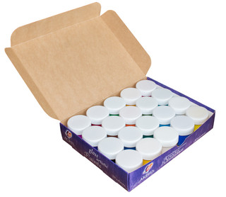 Краски акриловые, художественные, 20 цветов, Луч 3