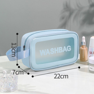 Косметичка 'Washbag' голубая, с ручкой, артикул KW182-000137 5