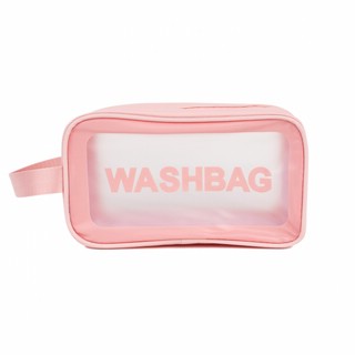 Косметичка 'Washbag' розовая, с ручкой, артикул KW182-000138