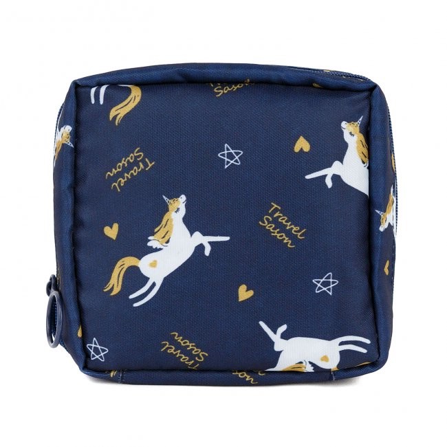 Косметичка 'Единорог' черная, артикул KW182-000134
