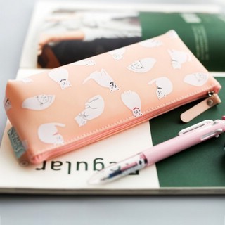 Пенал 'Cats in pink' 1 отделение на молнии, Kawaii Factory 8