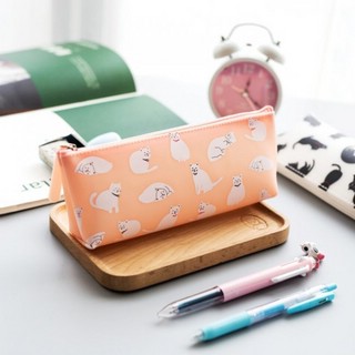 Пенал 'Cats in pink' 1 отделение на молнии, Kawaii Factory 5