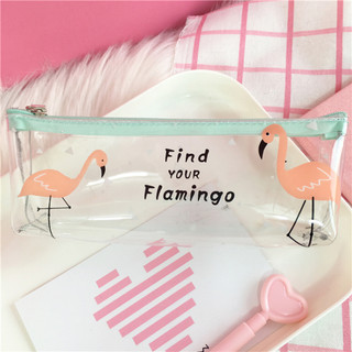 Пенал 'Фламинго на голубом', артикул KW057-000795