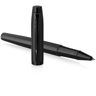 Ручка-роллер Parker 'IM Achromatic Black' черная, 0,8мм, подарочная упаковка 2