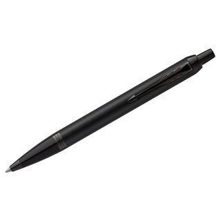 Ручка шариковая Parker 'IM Achromatic Black' синяя, 1,0мм, подарочная упаковка
