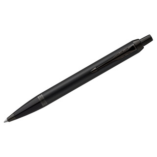 Ручка шариковая Parker 'IM Achromatic Black' синяя, 1,0мм, подарочная упаковка 1