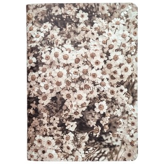 Тетрадь Nude.цветы, А5, 48 л, клетка, мягкий переплет, скрепк...