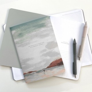 Тетрадь View.пляж, А5, 40 л, клетка, мягкий переплет, скрепка, Be Smart 4