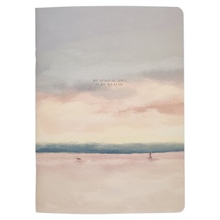 Тетрадь А4, 40 л., клетка, скрепка 'View' (небо) Be Smart