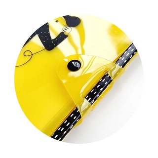 Тетрадь Situation.желтый, А5, 120 л, клетка, на кольцах, пластик, Infolio 4