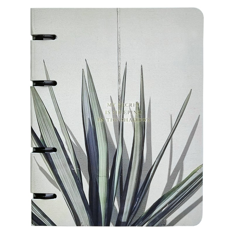 Тетрадь Nude.пальма А5, 120 л, клетка, на кольцах, Be Smart