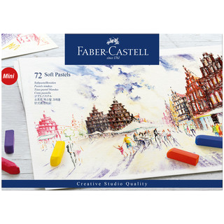 Пастель 72 цв "Soft pastels" мини, карт. упаковака, Faber Castell